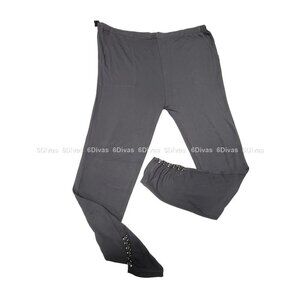 Maternity Elastic Waist Leggings or Plus Size Leggings  - One Size Fits Most